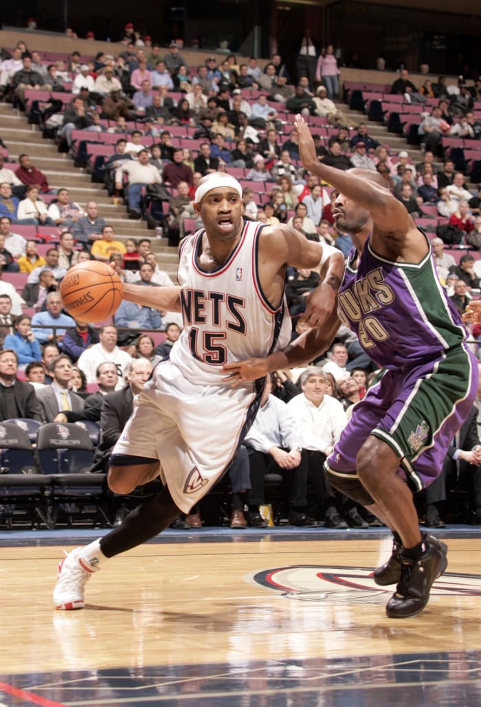 New Jersey Nets forward Vince Carter